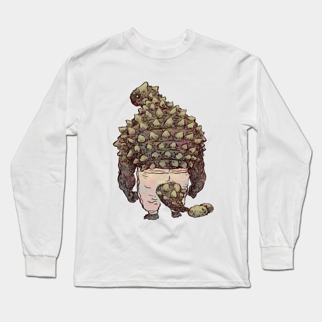 Ankylosaurus Long Sleeve T-Shirt by jesse.lonergan